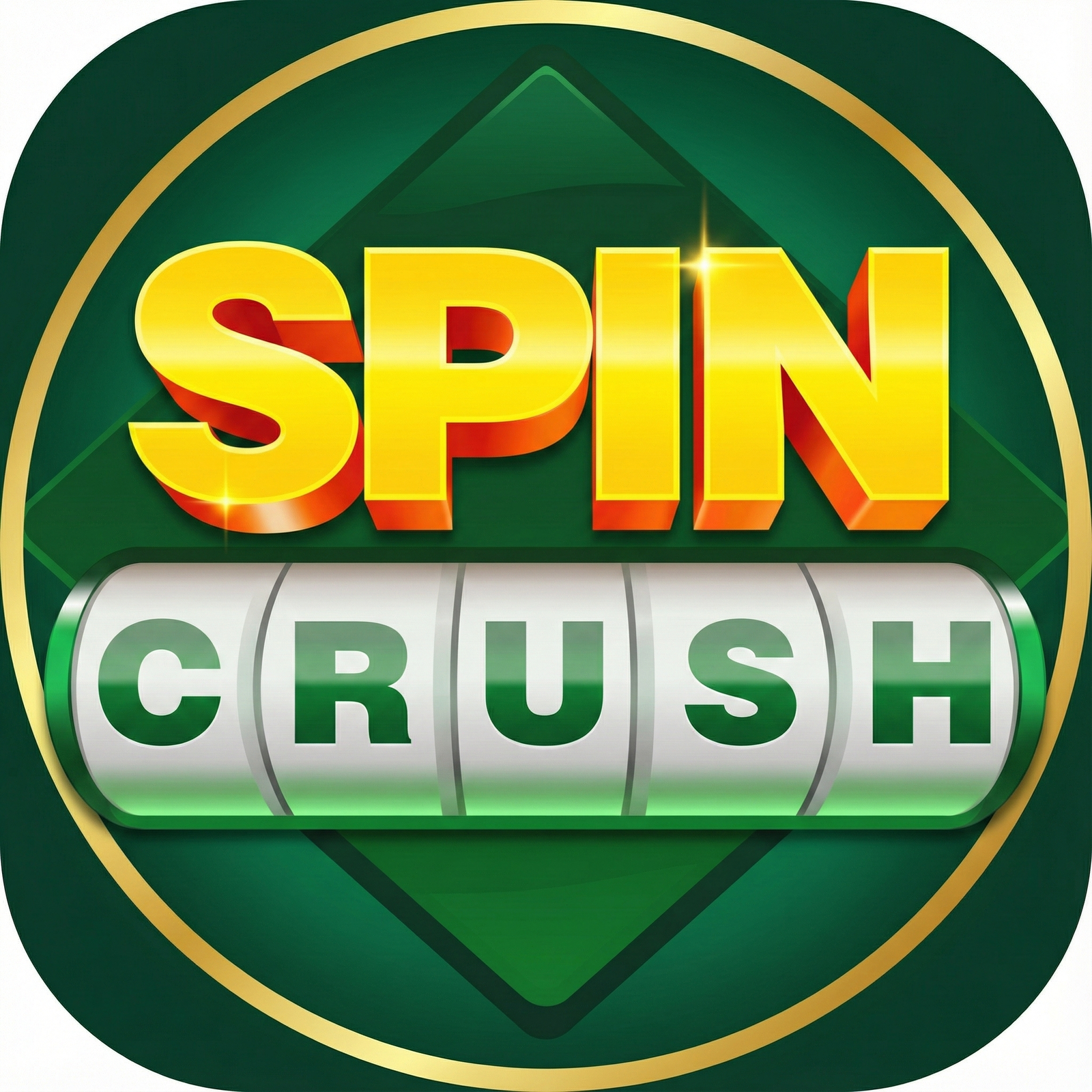 spin crush game logo